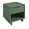 Manhattan Comfort Granville Sage Green 1-Drawer Nightstand, 2PK 2-NS-5003 - alternate 4
